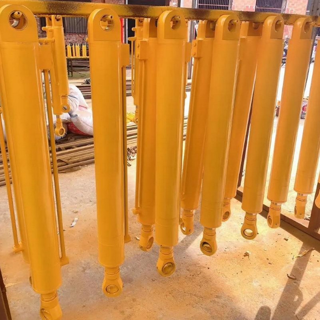 Silinder Ekskavator Tugas Berat untuk Penambangan dan Pembongkaran Granit Terbuka & Penanganan Limbah.